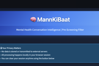 MannKiBaat - Mental Health Conversation Intelligence