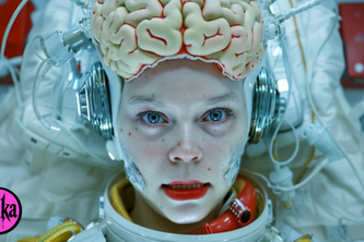 Bubble Brain Helmet Girl — Arika & The Amoebas (Music Video)