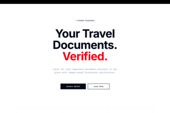 TravelID 2.0 - Secure Travel Document Verification