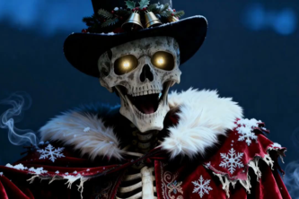  Silent Snow Cemetery: The Haunted Christmas Ride 