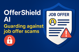 OfferShield – AI  Scam Detection for Job & Internship Offers