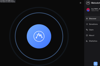 Melodot - Decentralized music discovery and donation dapp