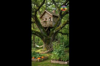 Tree House Bliss – Simple Living, True Richness 