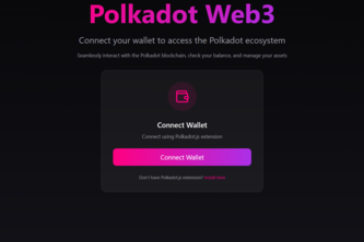 Polkadot Web3