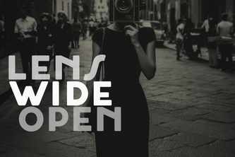 lens wide open 