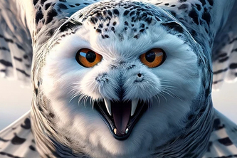 "The elusive Snowy Owlpard"