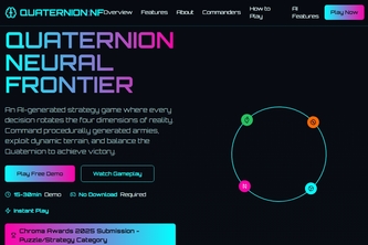 Quaternion Strategy Game