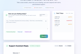 Secure AI Mental Health Companion
