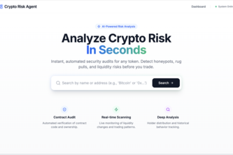 Crypto Risk Analysis Agent