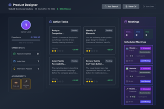 CareerRoguelike- Gamified Job Market Simulator