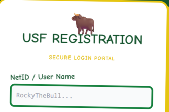 [Track 3] USF Registration Login
