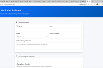 patient assistant AI | Devpost