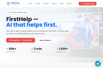 FirstHelp — AI Emergency Response System