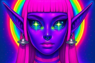 Guardian of the Psychedelic Dimension | AI Art Short Film