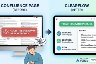 ClearFlow: AI-Powered Cognitive Accessibility for Confluence