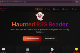 Kiroween-RSS-Reader