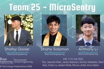 ESE 1110, Team 25, MicroSentry