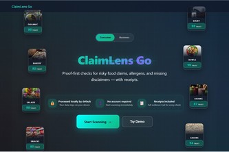 ClaimLens: Food Truth Frankenstein