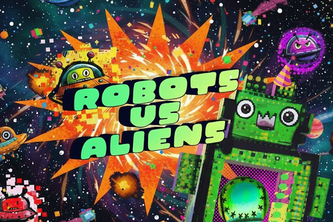 Robots VS. Aliens