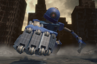 Sumo Fighter vs GiantRobo