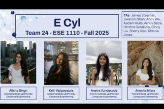 ESE 1110, Team 24, ECyl