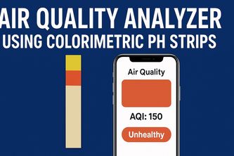 Air Quality Analyzer Using Colorimetric pH Strips