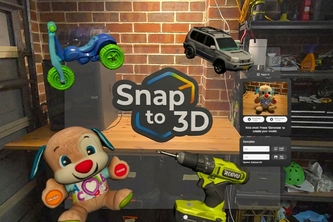 Snap to 3D VR