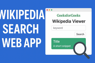Wikipedia Search Web App