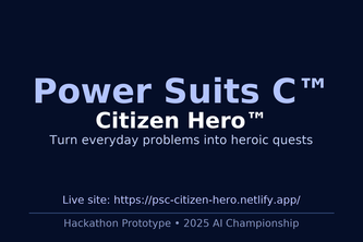 Power Suits C: Citizen Hero
