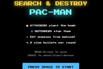Search & Destroy Pac Man