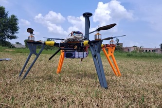 Autonomous Drone for Human Scouting and Payload Delivery