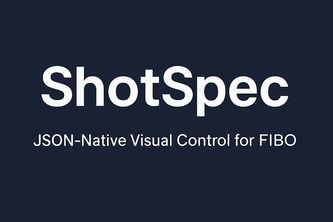 ShotSpec - JSON-Native Visual Control for FIBO