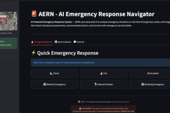 AI Emergency Response Navigator (AERN)