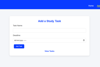 Study Lift – Smart Task Manager for Students