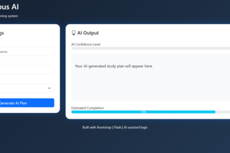 SmartCampus AI – Intelligent Study Planner