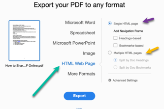 OCR-Based PDF Web Publisher