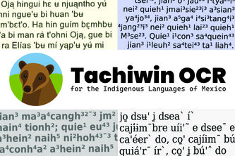 Tachiwin Indigenous Languages OCR