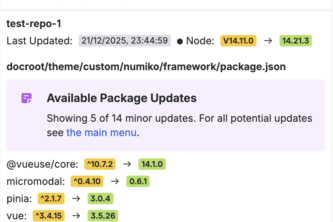 Package Dependency Tracker