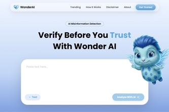 WonderAI - AI Misinformation Detector