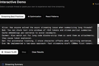 TL; DR Smart Highlights with AI