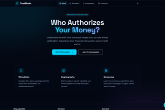 TrustBlocks — Interactive Financial Literacy Simulator