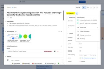 AI-Powered Jira Attachments Analyzer (YepCode + Gemini)