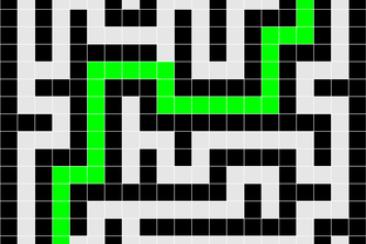 Maze Solving Algorithm Python