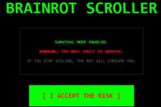 Brainrot-Scroller