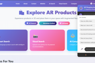 AR-Bazaar: Voice-First AI & AR Shopping with Google Gemini
