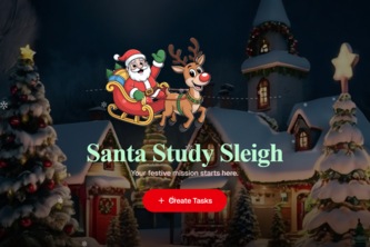 Santa's Study Sleigh