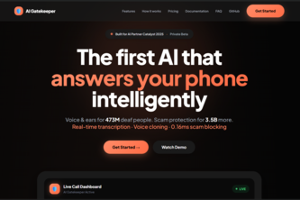 AI Gatekeeper: Voice & Ears for the Voiceless