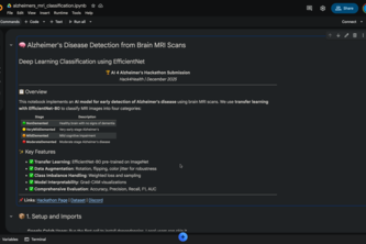 Early Alzheimer's Detection AI