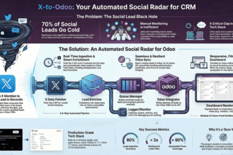 Social Radar for Odoo: X-to-CRM Lead Generation