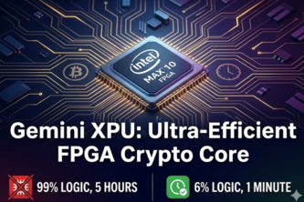 Gemini XPU: Ultra-Efficient FPGA Crypto Core